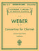 Concertino, Op. 26 Schirmer Library of Classics Volume 1819 Clarinet and Piano 韋伯卡爾 小協奏曲 豎笛 鋼琴 | 小雅音樂 Hsiaoya Music