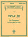 Six Sonatas Schirmer Library of Classics Volume 1894 Double Bass and Piano 韋瓦第 奏鳴曲 鋼琴 | 小雅音樂 Hsiaoya Music