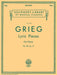 Lyric Pieces - Volume 5: Op. 68, 71 Schirmer Library of Classics Volume 1956 Piano Solo 葛利格 小品 鋼琴 獨奏 | 小雅音樂 Hsiaoya Music