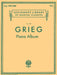 Piano Album Schirmer Library of Classics Volume 1957 Piano Solo 葛利格 鋼琴 獨奏 | 小雅音樂 Hsiaoya Music