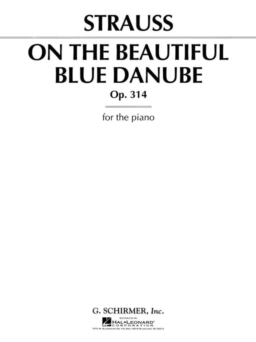 On the Beautiful Blue Danube, Op. 314 Piano Solo 史特勞斯,約翰 藍色多瑙河 鋼琴 獨奏 | 小雅音樂 Hsiaoya Music