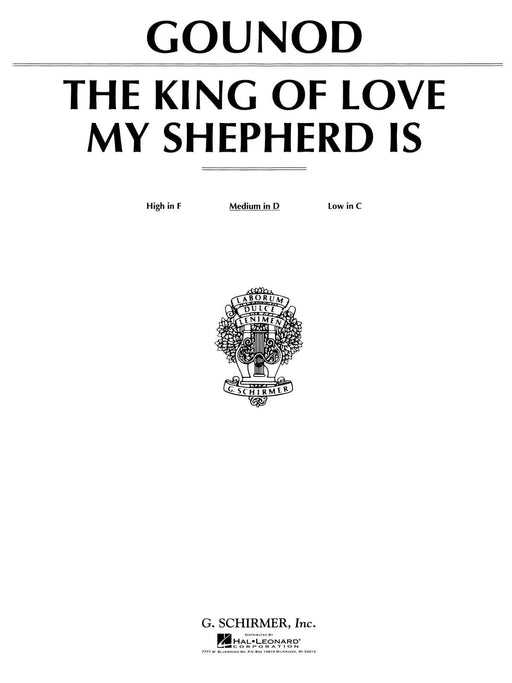 The King of Love My Shepherd Is Medium Voice 古諾 | 小雅音樂 Hsiaoya Music