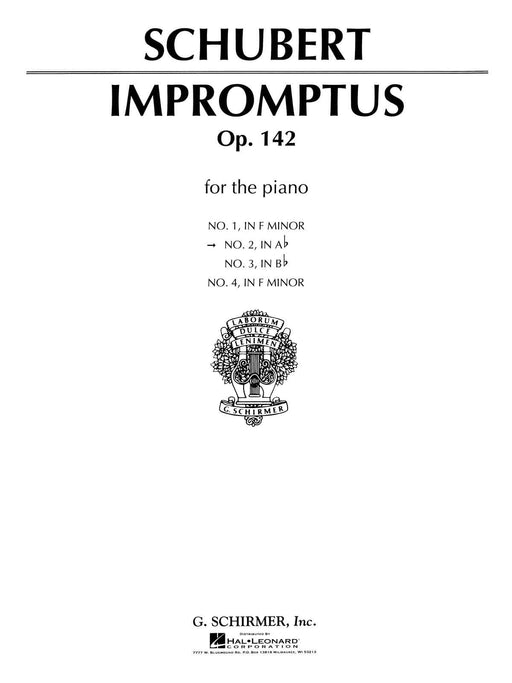 Impromptu, Op. 142, No. 2 in Ab Major Piano Solo 舒伯特 即興曲 鋼琴 獨奏 | 小雅音樂 Hsiaoya Music