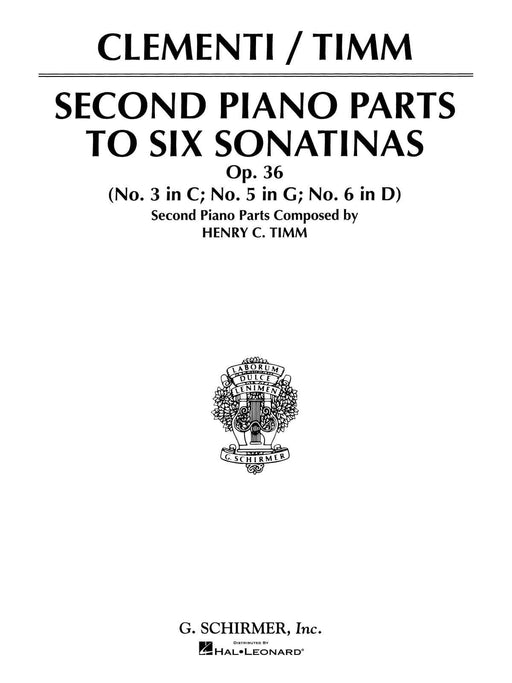 Sonatinas, Op. 36 - Book 2 (2nd Piano Part) Piano Solo 克雷門悌穆奇歐 小奏鳴曲 鋼琴 獨奏 | 小雅音樂 Hsiaoya Music