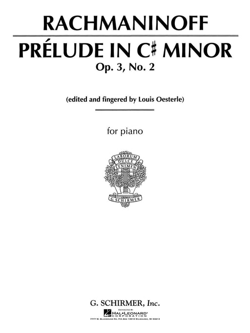 Prelude in C# Minor, Op. 3, No. 2 Piano Solo 拉赫瑪尼諾夫 前奏曲 鋼琴 獨奏 | 小雅音樂 Hsiaoya Music