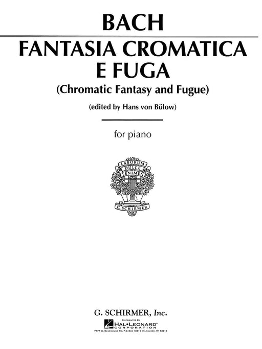 Chromatic Fantasy and Fugue Piano Solo 巴赫約翰‧瑟巴斯提安 半音階幻想曲 復格曲 鋼琴 獨奏 | 小雅音樂 Hsiaoya Music