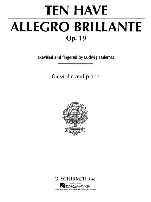 Allegro Brillante, Op. 19 Violin and Piano 快板 小提琴 鋼琴 | 小雅音樂 Hsiaoya Music
