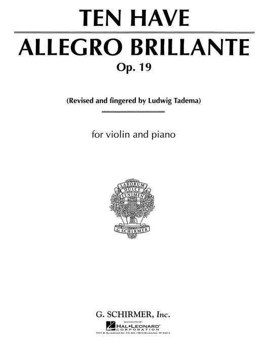 Allegro Brillante, Op. 19 Violin and Piano 快板 小提琴 鋼琴 | 小雅音樂 Hsiaoya Music