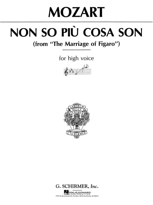 Non so più cosa son (from Le Nozze di Figaro) Voice and Piano 莫札特 費加洛婚禮 鋼琴 | 小雅音樂 Hsiaoya Music