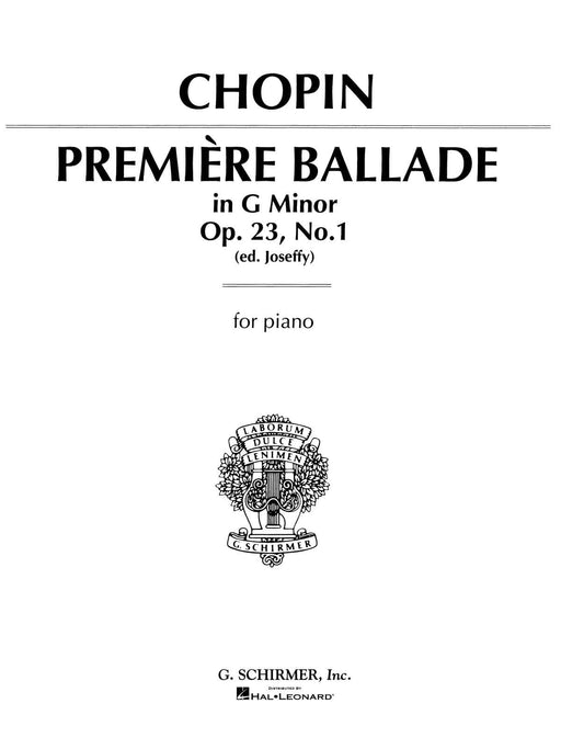 Ballade, Op. 23, No. 1 in G Minor Piano Solo 蕭邦 敘事曲 鋼琴 獨奏 | 小雅音樂 Hsiaoya Music
