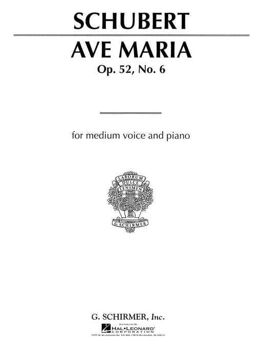 Ave Maria Medium Voice in A-Flat 舒伯特 聖母頌 | 小雅音樂 Hsiaoya Music