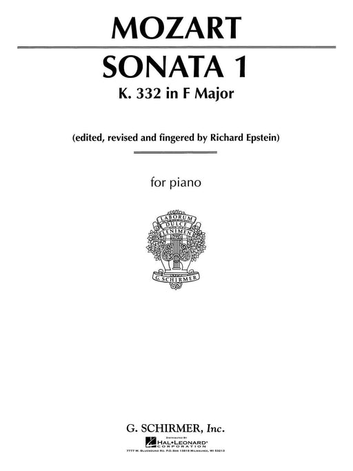 Sonata No. 1 in F K332 Piano Solo 莫札特 奏鳴曲 鋼琴 獨奏 | 小雅音樂 Hsiaoya Music