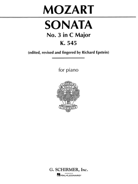 Sonata No. 3 in C Major K545 Piano Solo 莫札特 奏鳴曲 鋼琴 獨奏 | 小雅音樂 Hsiaoya Music