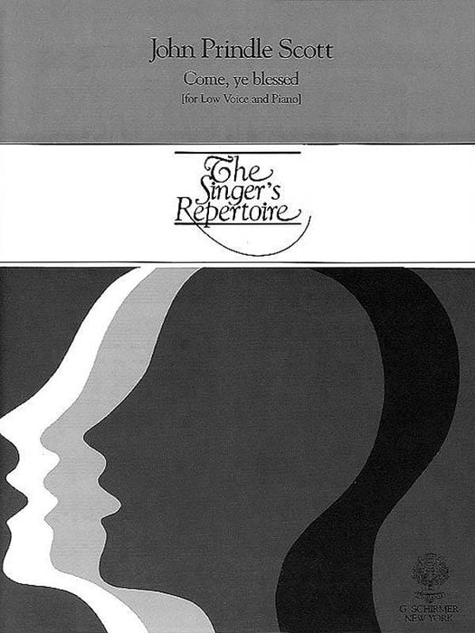 Come Ye Blessed Low Voice in E-Flat 低音 | 小雅音樂 Hsiaoya Music