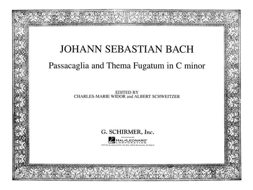 Passacaglia und Thema Fugatum in C Minor Organ Solo 巴赫約翰‧瑟巴斯提安 管風琴 獨奏 | 小雅音樂 Hsiaoya Music