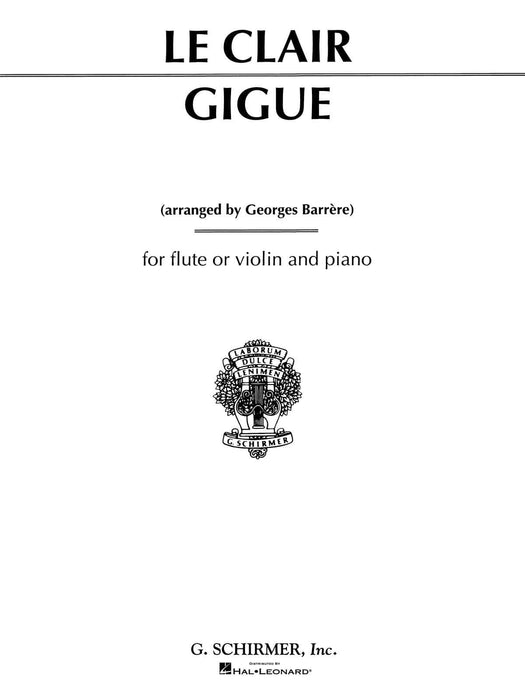 Gigue Flute and Piano 基格 長笛 鋼琴 | 小雅音樂 Hsiaoya Music