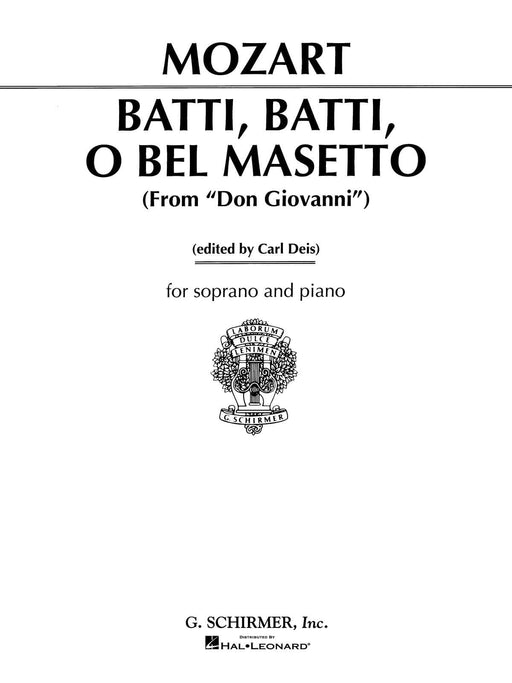 Batti, batti (from Don Giovanni) Voice and Piano 莫札特 唐喬望尼 鋼琴 | 小雅音樂 Hsiaoya Music