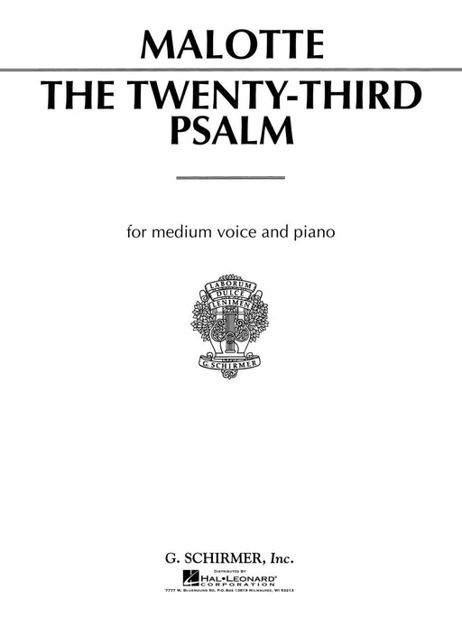23rd Psalm Medium Voice 詩篇 | 小雅音樂 Hsiaoya Music