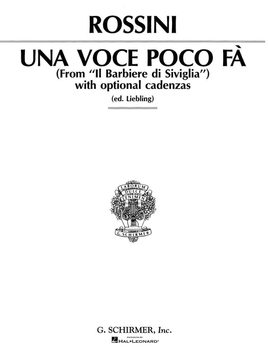 Una voce poco fa (from Il barbiere di Siviglia) Voice and Piano 羅西尼 塞維里亞的理髮師 鋼琴 | 小雅音樂 Hsiaoya Music