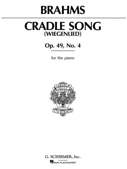 Cradle Song, Op. 49, No. 4 (Wiegenlied) Piano Solo 布拉姆斯 搖籃曲 鋼琴 獨奏 | 小雅音樂 Hsiaoya Music