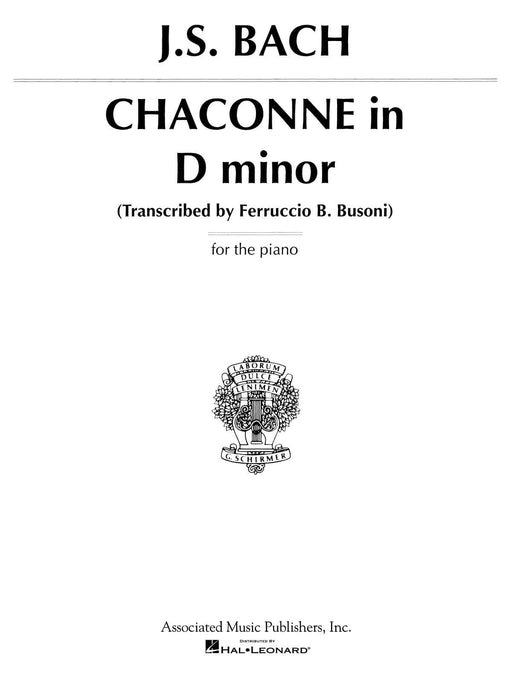 Chaconne in D Minor Piano Solo 巴赫約翰‧瑟巴斯提安 夏康舞曲 鋼琴 獨奏 | 小雅音樂 Hsiaoya Music