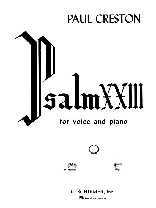 Psalm 23 Medium Voice 詩篇 | 小雅音樂 Hsiaoya Music