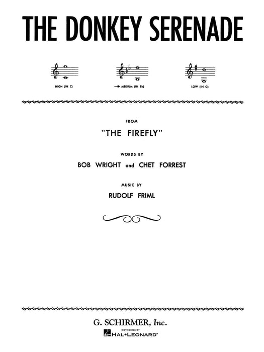 Donkey Serenade (from The Firefly) Vocal Solo 小夜曲 聲樂 | 小雅音樂 Hsiaoya Music