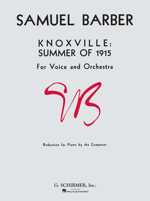 Knoxville: Summer of 1915 Voice and Piano 鋼琴 | 小雅音樂 Hsiaoya Music