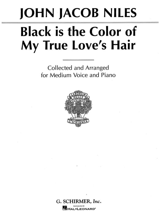 Black Is the Color of My True Love's Hair Medium Voice in f minor | 小雅音樂 Hsiaoya Music