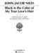 Black Is the Color of My True Love's Hair Medium Voice in f minor | 小雅音樂 Hsiaoya Music