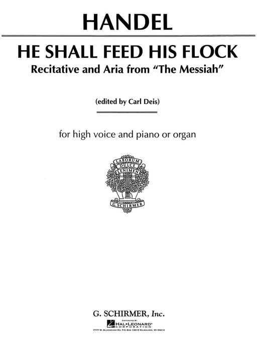 He Shall Feed His Flock (from Messiah) High Voice 彌賽亞 | 小雅音樂 Hsiaoya Music