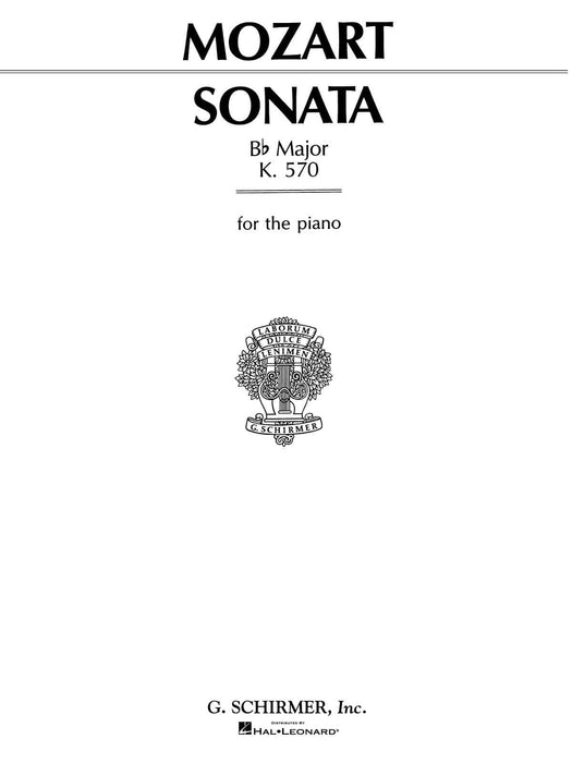 Sonata in B Flat, K.570 Piano Solo 莫札特 奏鳴曲 鋼琴 獨奏 | 小雅音樂 Hsiaoya Music
