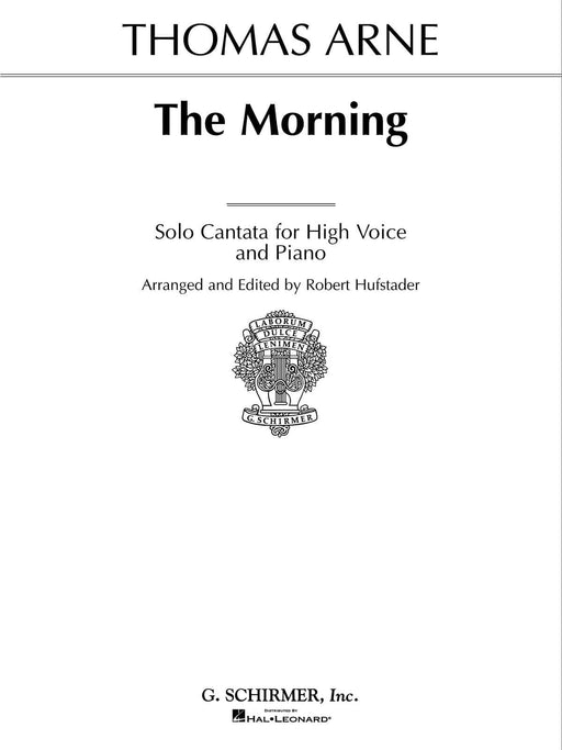 Morning (Solo Cantata) High Voice 阿恩,湯瑪斯 獨奏 清唱劇高音 | 小雅音樂 Hsiaoya Music