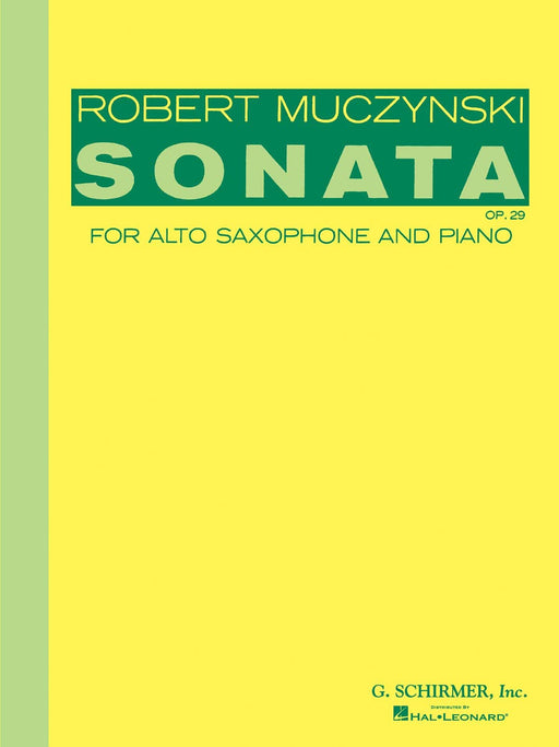 Sonata, Op. 29 Alto Sax and Piano 奏鳴曲 中音薩氏管 鋼琴 | 小雅音樂 Hsiaoya Music