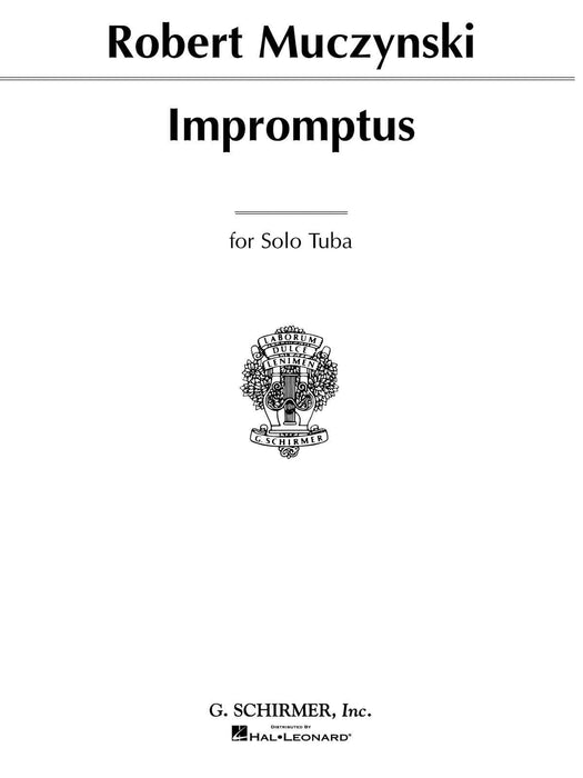 Impromptus for Solo Tuba, Op. 23 Tuba in B.C. 即興曲 獨奏 低音號 | 小雅音樂 Hsiaoya Music