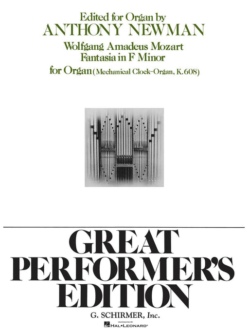 Fantasia in F Minor, K.608 (Great Performer's Edition) Organ Solo 莫札特 幻想曲 管風琴 獨奏 | 小雅音樂 Hsiaoya Music