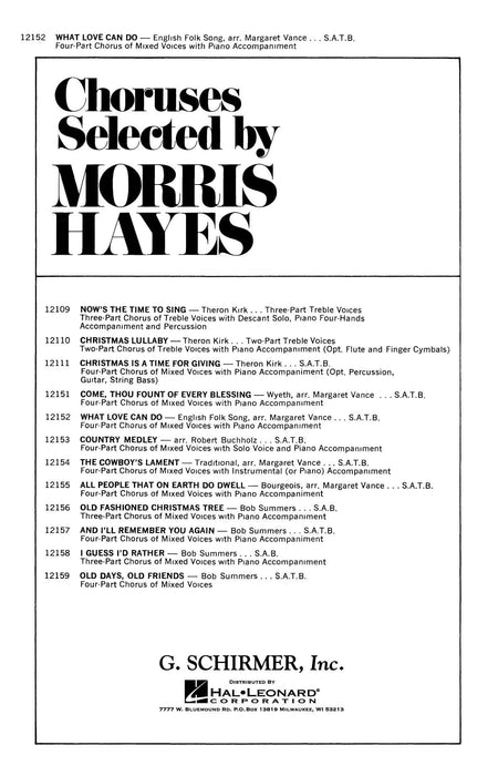 What Love Can Do (satb With Piano) 鋼琴 | 小雅音樂 Hsiaoya Music