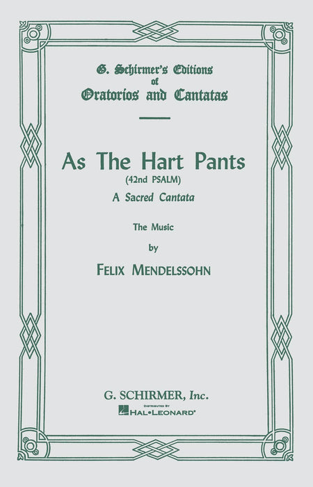 As the Hart Pants (Psalm 42) SATB 詩篇 | 小雅音樂 Hsiaoya Music