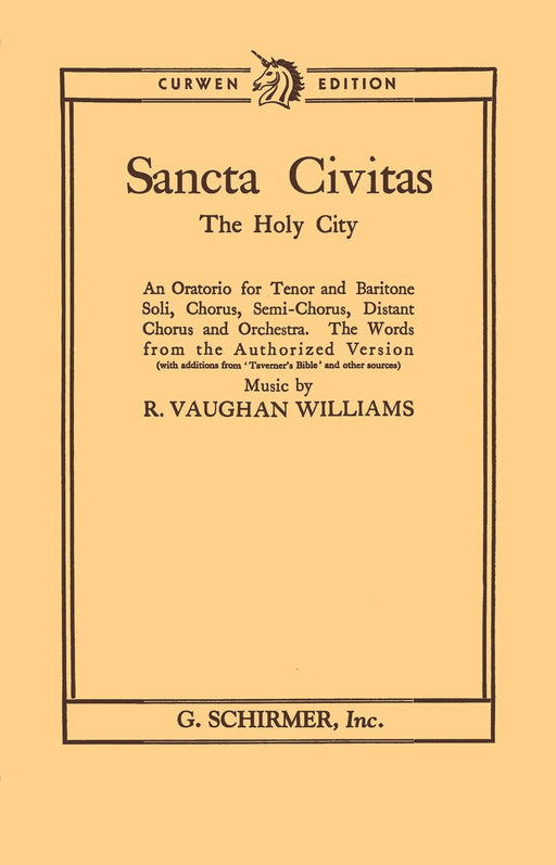 Sancta Civitas (The Holy City) SATB 沃恩威廉斯 聖城 | 小雅音樂 Hsiaoya Music