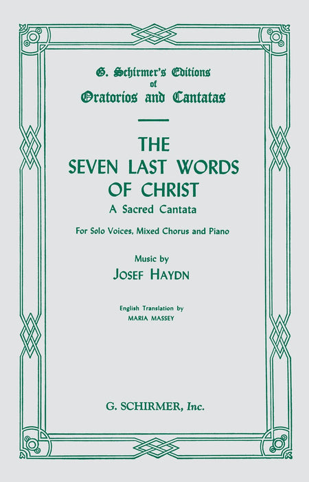 Seven Last Words of Christ SATB | 小雅音樂 Hsiaoya Music