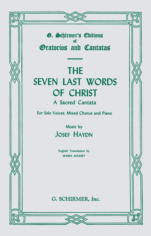 Seven Last Words of Christ SATB | 小雅音樂 Hsiaoya Music