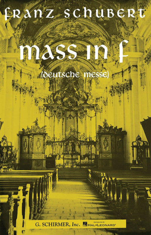 Mass in F (Deutsche Messe) SATB 舒伯特 彌撒曲 | 小雅音樂 Hsiaoya Music