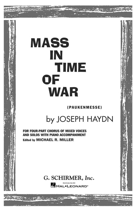 Mass in Time of War (Paukenmesse) SATB 彌撒曲 | 小雅音樂 Hsiaoya Music