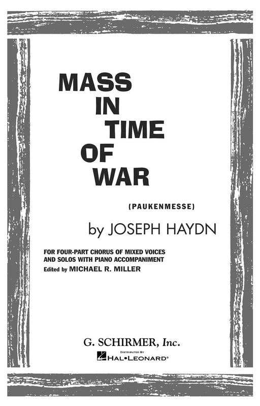 Mass in Time of War (Paukenmesse) SATB 彌撒曲 | 小雅音樂 Hsiaoya Music