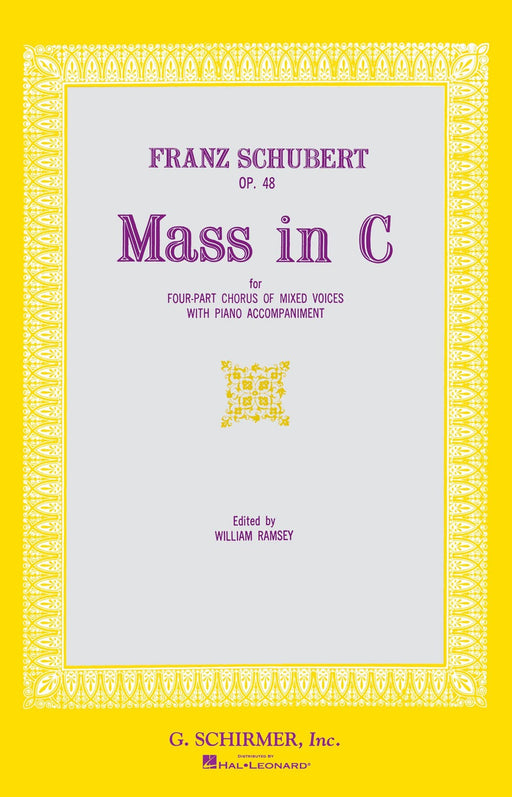 Mass in C SATB 舒伯特 彌撒曲 | 小雅音樂 Hsiaoya Music