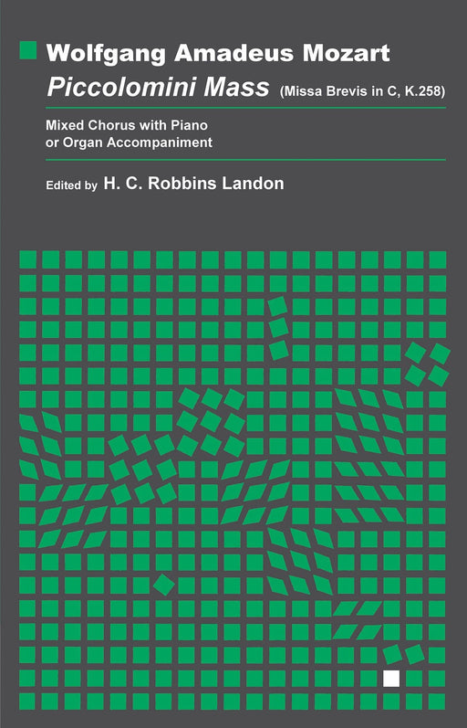 Piccolomini Mass (Missa Brevis in C, K.258) SATB 莫札特 彌撒曲 | 小雅音樂 Hsiaoya Music
