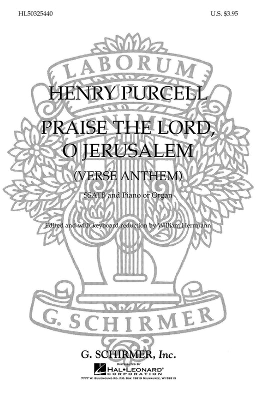 Praise the Lord, O Jerusalem SSATB 珀瑟爾 | 小雅音樂 Hsiaoya Music