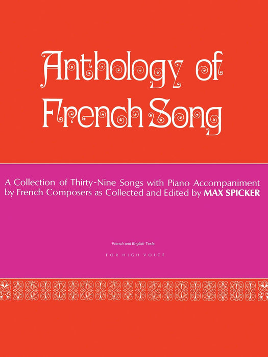Anthology of Modern French Song (39 Songs) High Voice 高音 | 小雅音樂 Hsiaoya Music