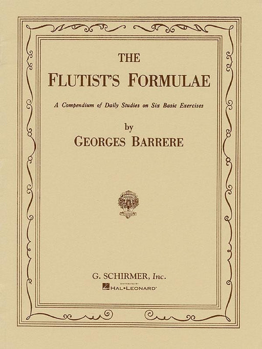 Flutist's Formulae: A Compendium of Daily Exercises Flute Method 每日練習長笛 | 小雅音樂 Hsiaoya Music