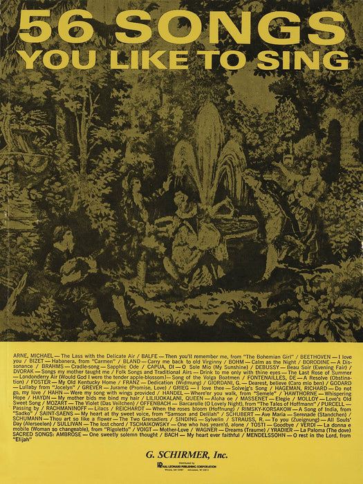 56 Songs You Like to Sing Voice and Piano 鋼琴 | 小雅音樂 Hsiaoya Music